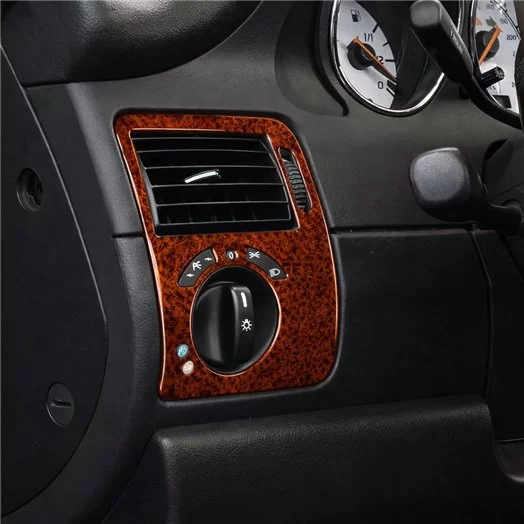 Mercedes Benz SLK 2001-2004 Full Mascherine sagomate per rivestimento cruscotti 