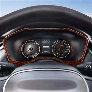 Toyota RAV4 2019-2022 Mascherine sagomate per rivestimento cruscotti 30 Decori