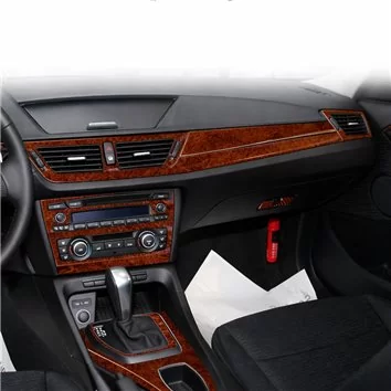 BMW X1 E84 2009–2015 NAVI Mascherine sagomate per rivestimento cruscotti 30-Decori