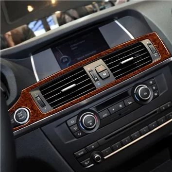 BMW X3 F25 2010–2017 Kit di finiture per cruscotto interno di base 3D Dash Trim Dekor 46 pezzi