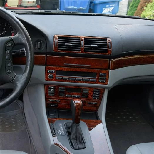 BMW 5 1998-UP Without NAVI system, 35 Parts Mascherine sagomate per rivestimento cruscotti BMW 5 1998-UP Without NAVI system, 35 Parts Mascherine sagomate per rivestimento cruscotti