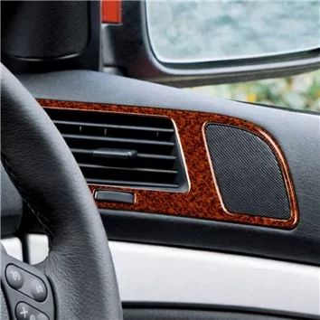 BMW 5 1998-UP Without NAVI system, 35 Parts Mascherine sagomate per rivestimento cruscotti BMW 5 1998-UP Without NAVI system, 35 Parts Mascherine sagomate per rivestimento cruscotti