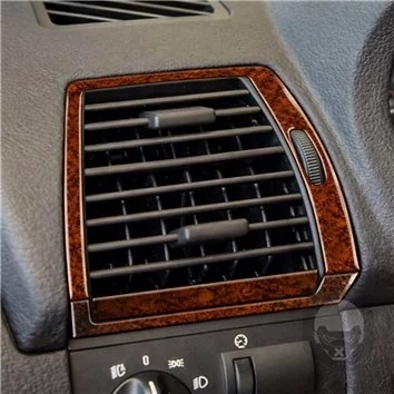 BMW X5 2000-2006 With NAVI system Mascherine sagomate per rivestimento cruscotti 