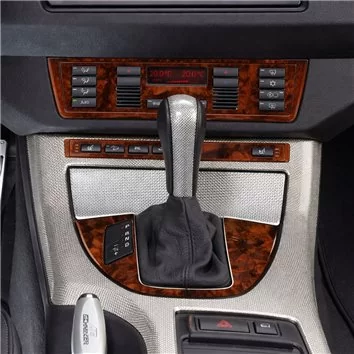 BMW X5 2000-2006 With NAVI system Mascherine sagomate per rivestimento cruscotti 