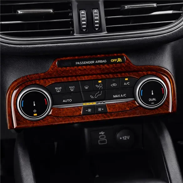 Ford Focus MK4 ST 2019-2025 kit rivestimento cruscotto e interni 3D 11 pezzi