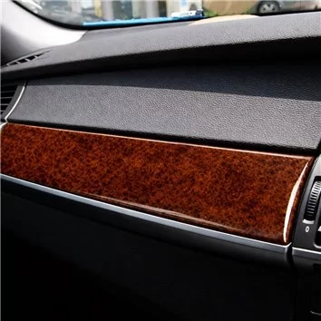 BMW X5 E70 2009-2014 Full Mascherine sagomate per rivestimento cruscotti 19pcs