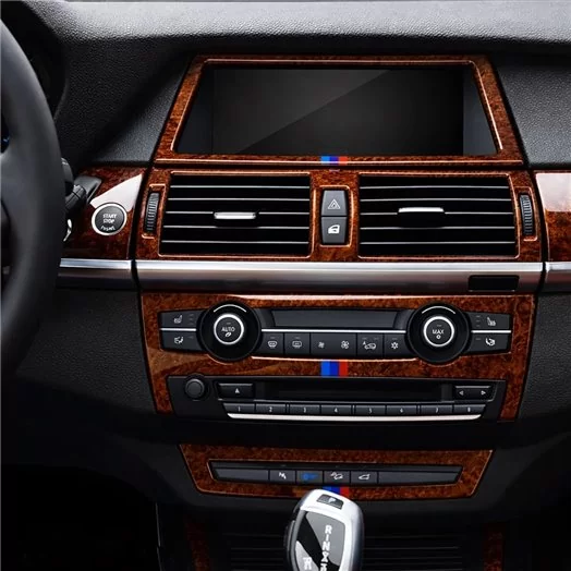 BMW X5 2010-UP Full Mascherine sagomate per rivestimento cruscotti 