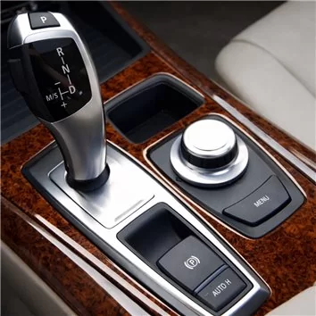 BMW X6 E71 2008-2014 Mascherine sagomate per rivestimento cruscotti 41-Decori