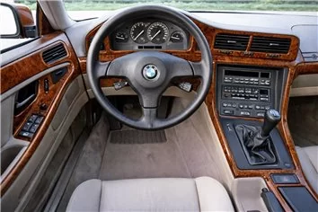 BMW 8 Series E31 Full Mascherine sagomate per rivestimento cruscotti BMW 8 Series E31 Full Mascherine sagomate per rivestimento cruscotti