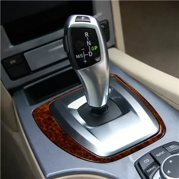 BMW 5-Series E60 2003-2008 Mascherine sagomate per rivestimento cruscotti 17-Decori