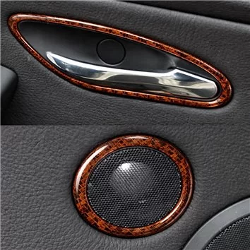 BMW 6-Series E 63 2004-2008 Mascherine sagomate per rivestimento cruscotti 34-Decori