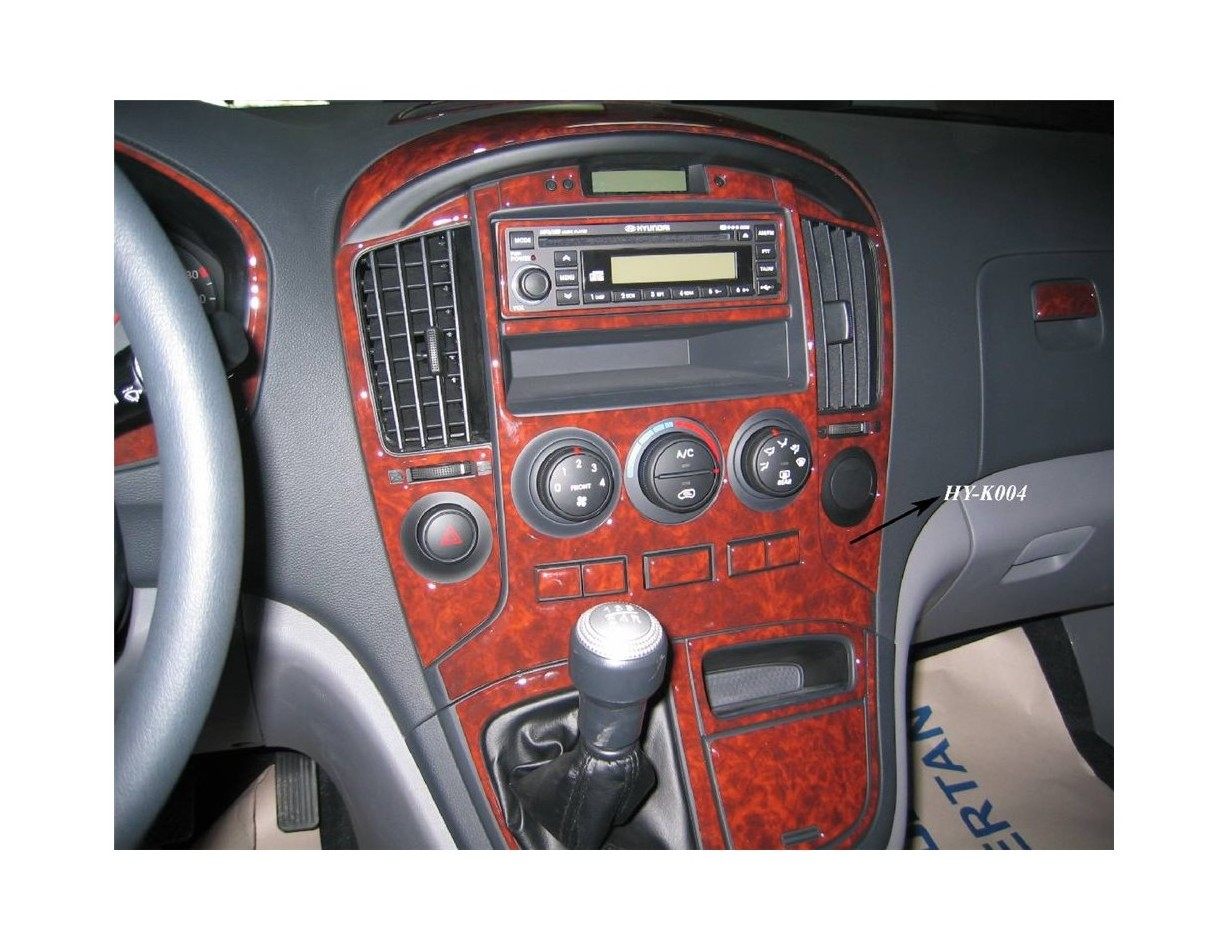 Hyundai H1 Full Set 03.2008 Kit Rivestimento Cruscotto all'interno del veicolo Cruscotti personalizzati 32-Decori