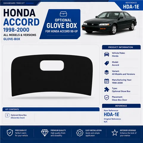 Honda Accord 1998-2000 glowe-box kit rivestimento cruscotto e interni 3D