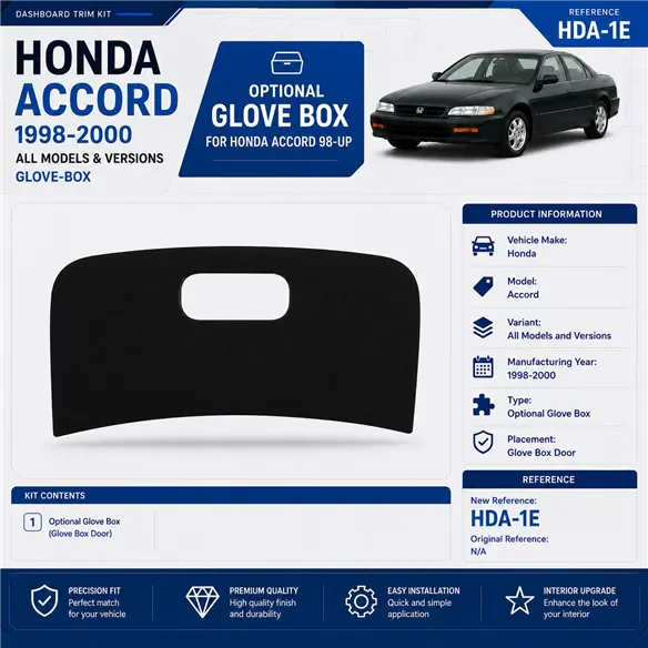 Honda Accord 1998-2000 glowe-box kit rivestimento cruscotto e interni 3D