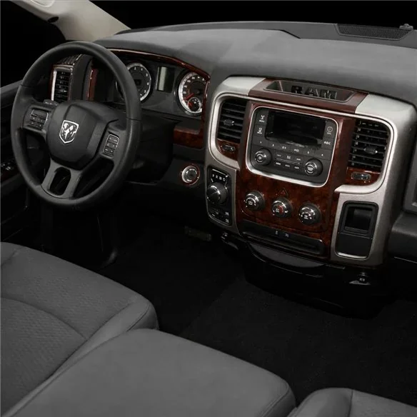 Dodge Ram 2016-2018 completo con touchscreen, con sedili sportivi anteriori, 65 Pcs kit cruscotto 3D