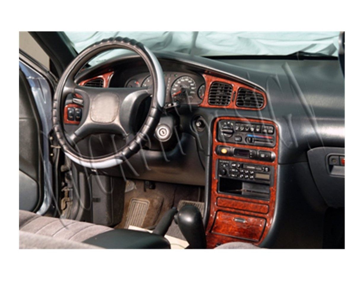 Hyundai Sonata 09.93 - 09.96 Kit Rivestimento Cruscotto all'interno del veicolo Cruscotti personalizzati 18-Decori