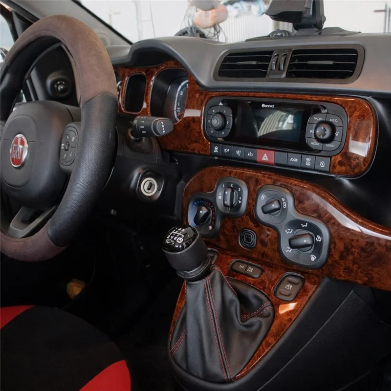 Fiat Panda 2013-2023 kit cruscotto 3D, 10 pezzi