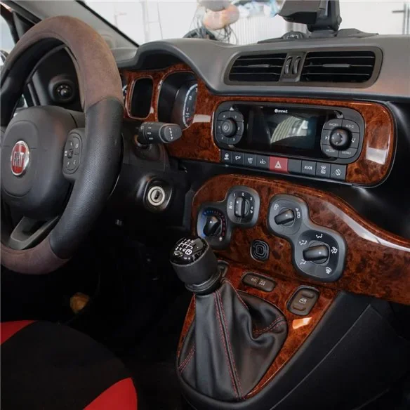 Fiat Panda 2013-2023 kit cruscotto 3D, 10 pezzi