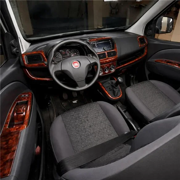 Fiat Doblo 2009+ kit cruscotto 3D, 27 pezzi