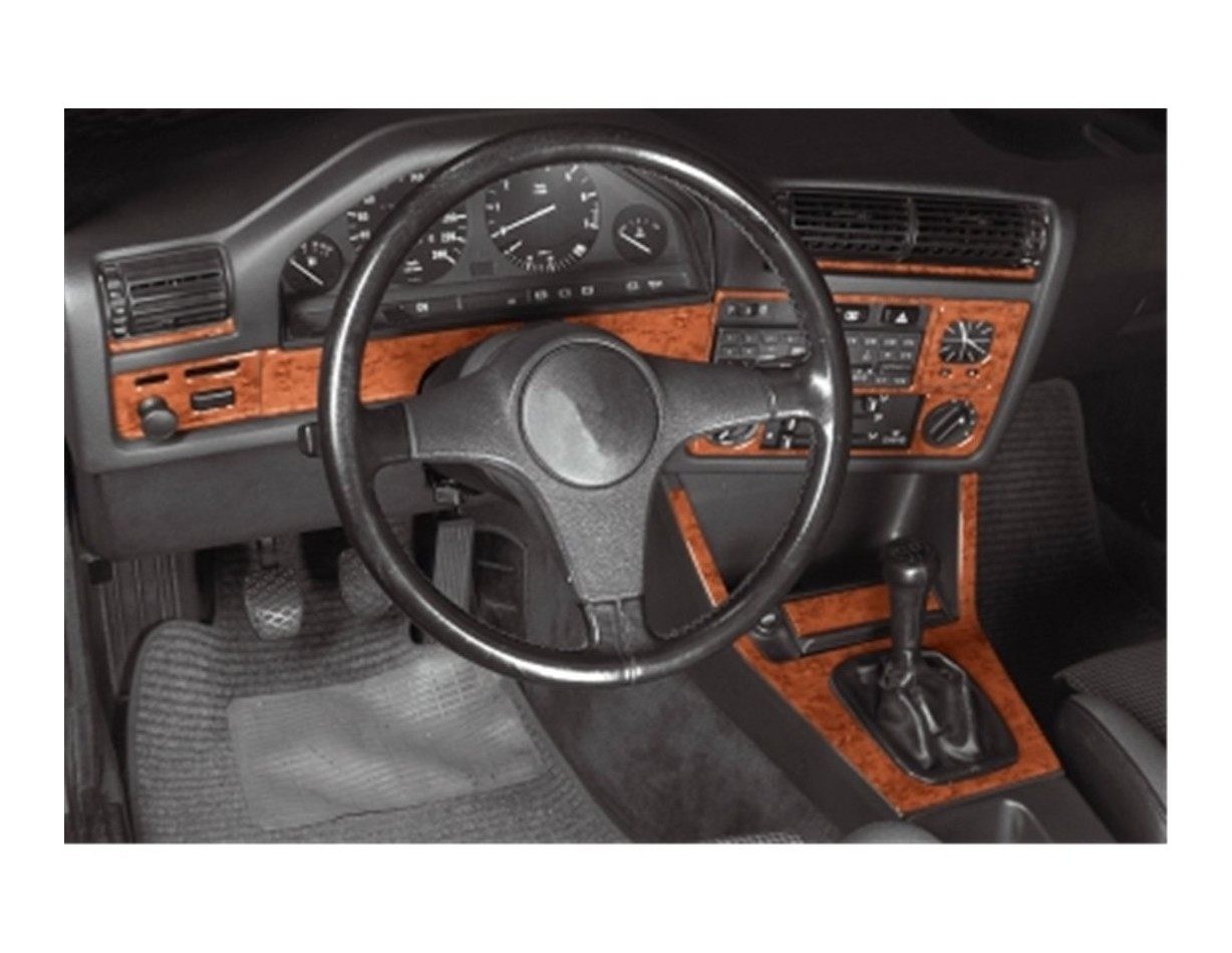 BMW 3 Series E30 1982-1994 Kit Rivestimento Cruscotto all'interno del veicolo Cruscotti personalizzati 11-Decori BMW 3 Series E30 1982-1994 Kit Rivestimento Cruscotto all'interno del veicolo Cruscotti personalizzati 11-Decori