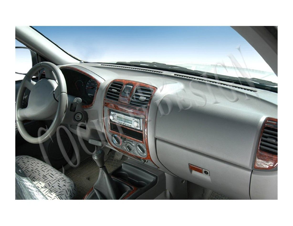 Isuzu D-Max Cab 4X2 01.05 - 12.06 Kit Rivestimento Cruscotto all'interno del veicolo Cruscotti personalizzati 14-Decori