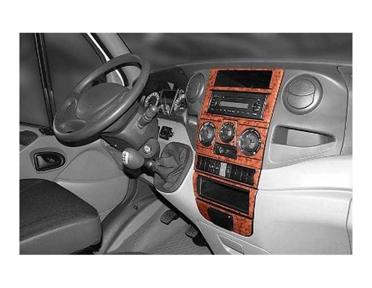 Iveco Daily 01.2007 Kit Rivestimento Cruscotto all'interno del veicolo Cruscotti personalizzati 7-Decori