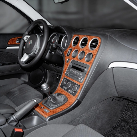 Alfa Romeo 159 2005+ kit cruscotto 3D, 8 pezzi 2