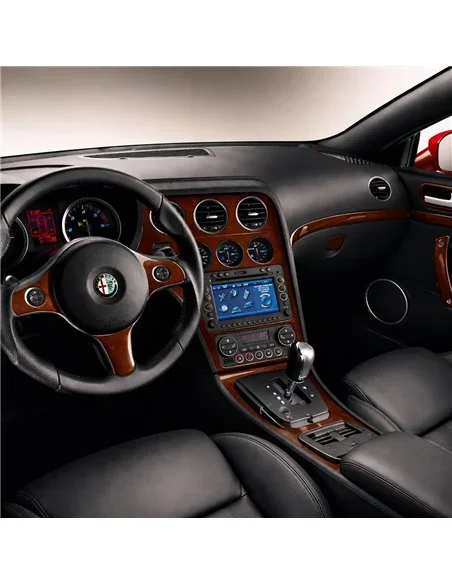 Alfa Romeo 159 2005-2011 kit cruscotto 3D, 27 pezzi