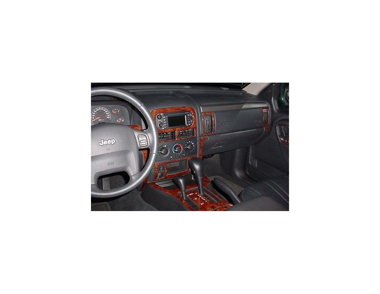 Jeep Grand Cherokee 1999-2002 Full Set Cruscotto BD Rivestimenti interni