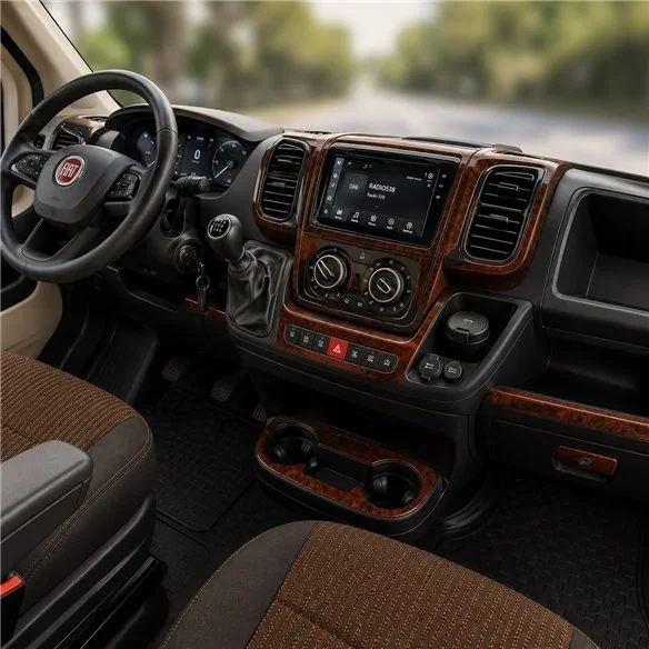 Fiat Ducato 2022 kit cruscotto 3D, 27 pezzi