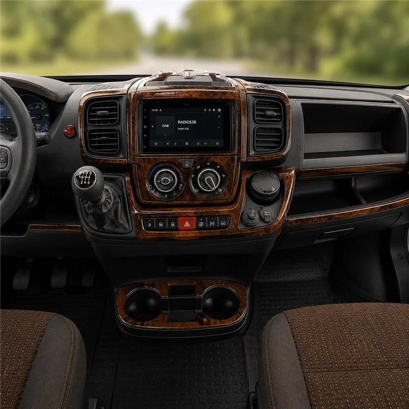 Fiat Ducato 2022 kit cruscotto 3D, 27 pezzi