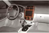 Kia Cerato LX Sedan 05.04-03.07 Mascherine sagomate per rivestimento cruscotti 8-Decori