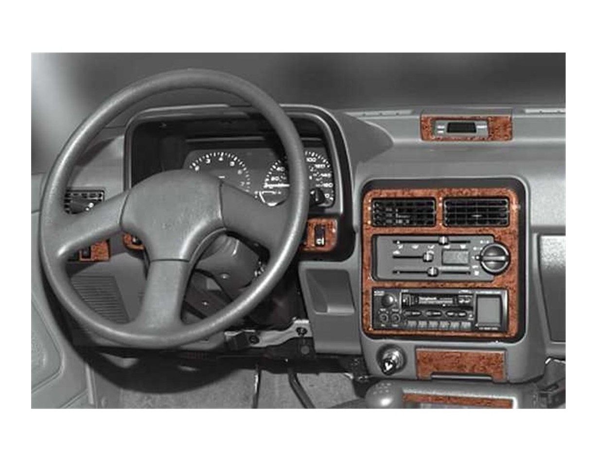 Kia Pride 03.1995 Kit Rivestimento Cruscotto all'interno del veicolo Cruscotti personalizzati 17-Decori