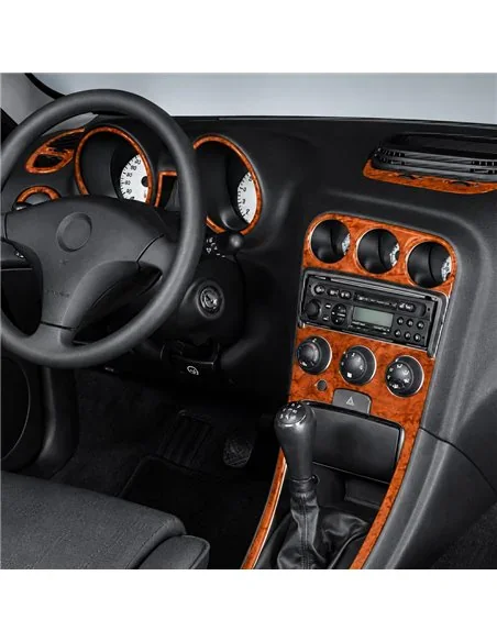 Alfa Romeo 156 1997+ kit cruscotto 3D, 12 pezzi