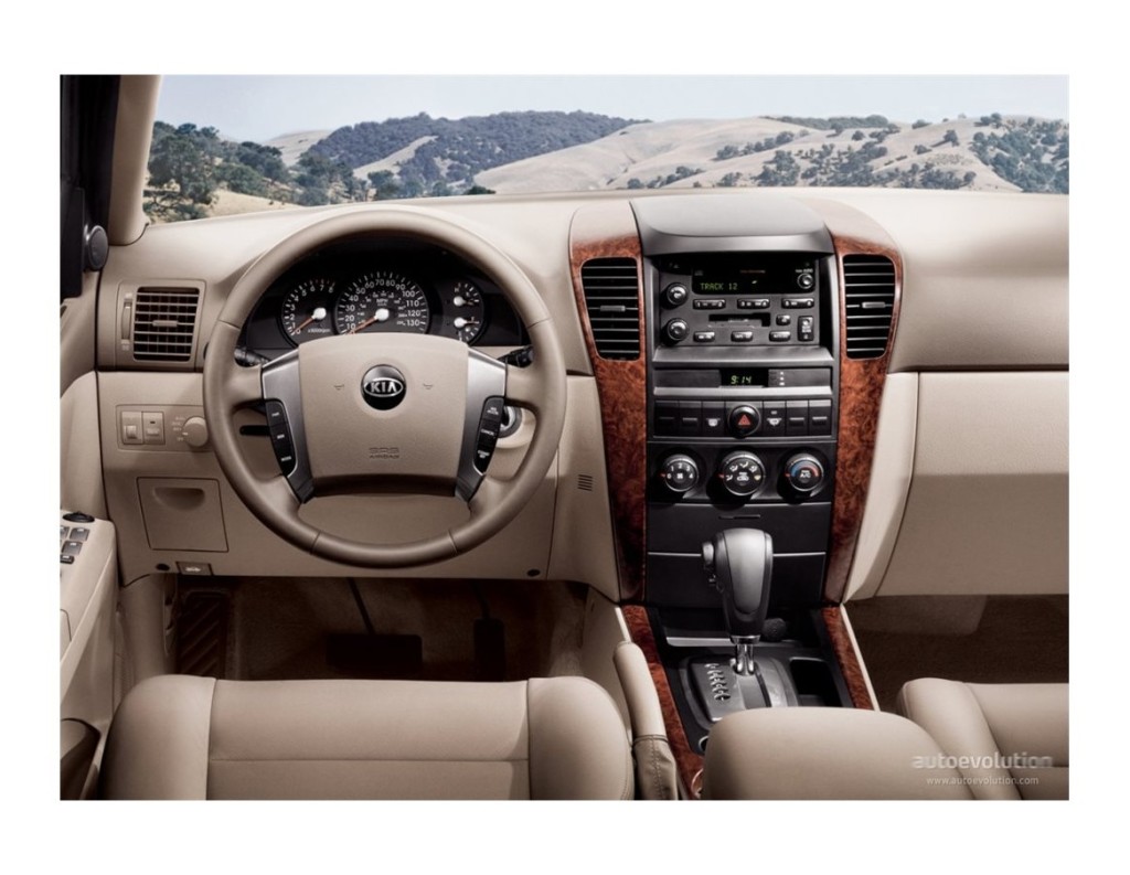 Kia Sorento 07.07 - 12.10 Kit Rivestimento Cruscotto all'interno del veicolo Cruscotti personalizzati 7-Decori