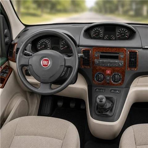 Fiat Idea 2004+ kit cruscotto 3D, 7 pezzi