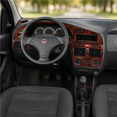 Fiat Palio Weekend 1998-2002 kit cruscotto 3D, 12 pezzi
