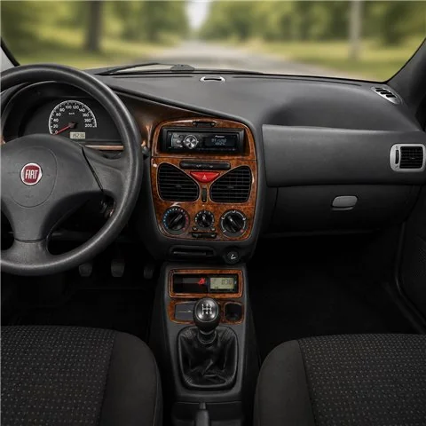 Fiat Palio-Albea-Strada 2002-2005 kit cruscotto 3D, 18 pezzi
