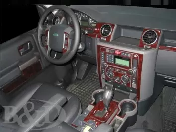 Land Rover Discovery 3 2005-UP Full Set Cruscotto BD Rivestimenti interni