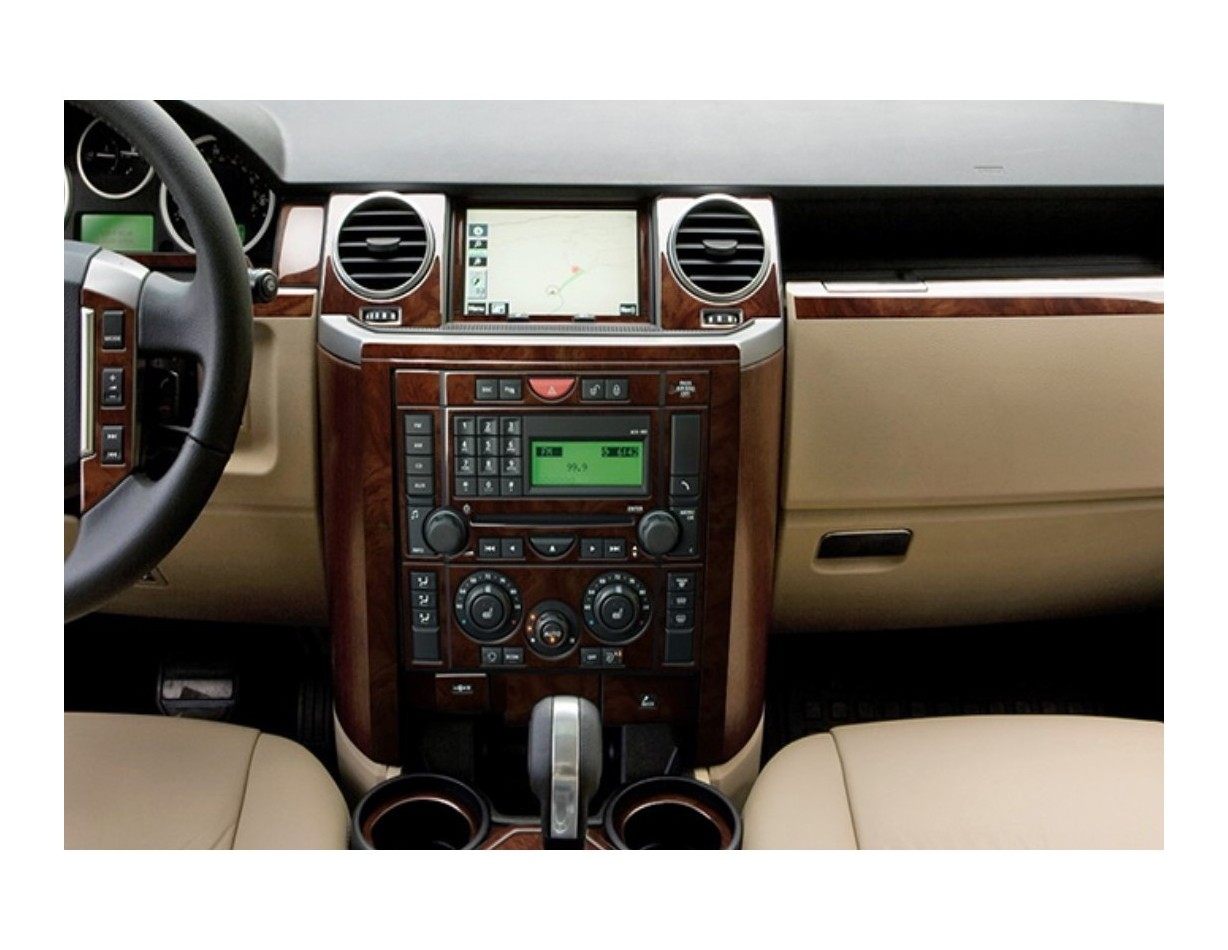 Land Rover Discovery LR3 2005-2009 Kit Rivestimento Cruscotto all'interno del veicolo Cruscotti personalizzati 74-Decori