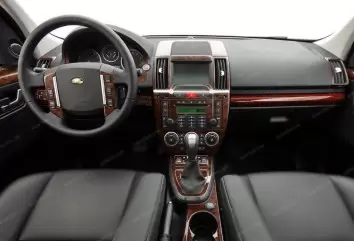Land Rover Freelander2007-2015 Kit Rivestimento Cruscotto all'interno del veicolo Cruscotti personalizzati 40-Decori