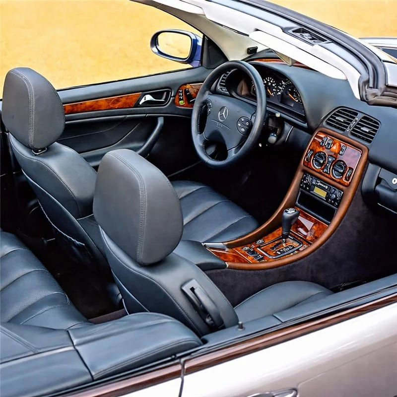 Mercedes-Benz W208 CLK C208A208 1997-2003 kit rivestimento cruscotto e interni 3D 14 pezzi