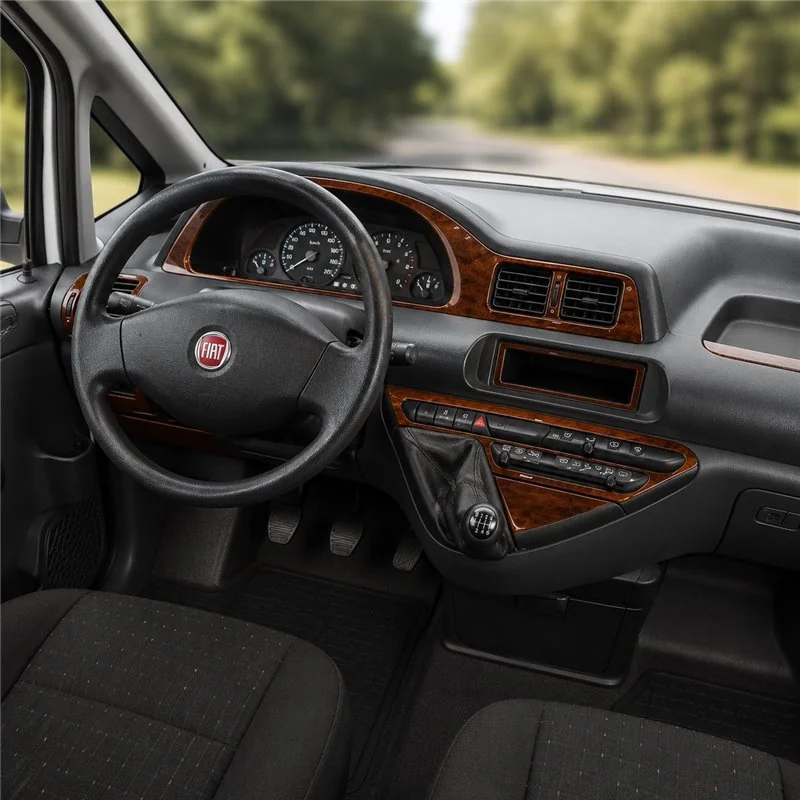 Fiat Scudo 1996-2006 kit cruscotto 3D, 9 pezzi