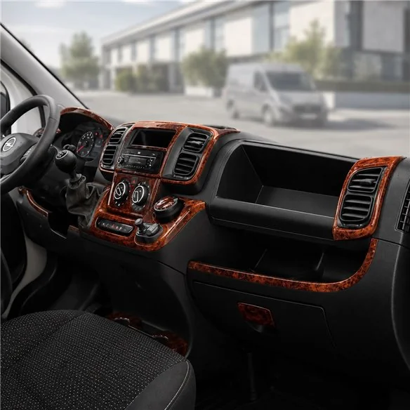 Opel Movano-Nissan Interstar 2002-in poi kit rivestimento cruscotto e interni 3D 6 pezzi