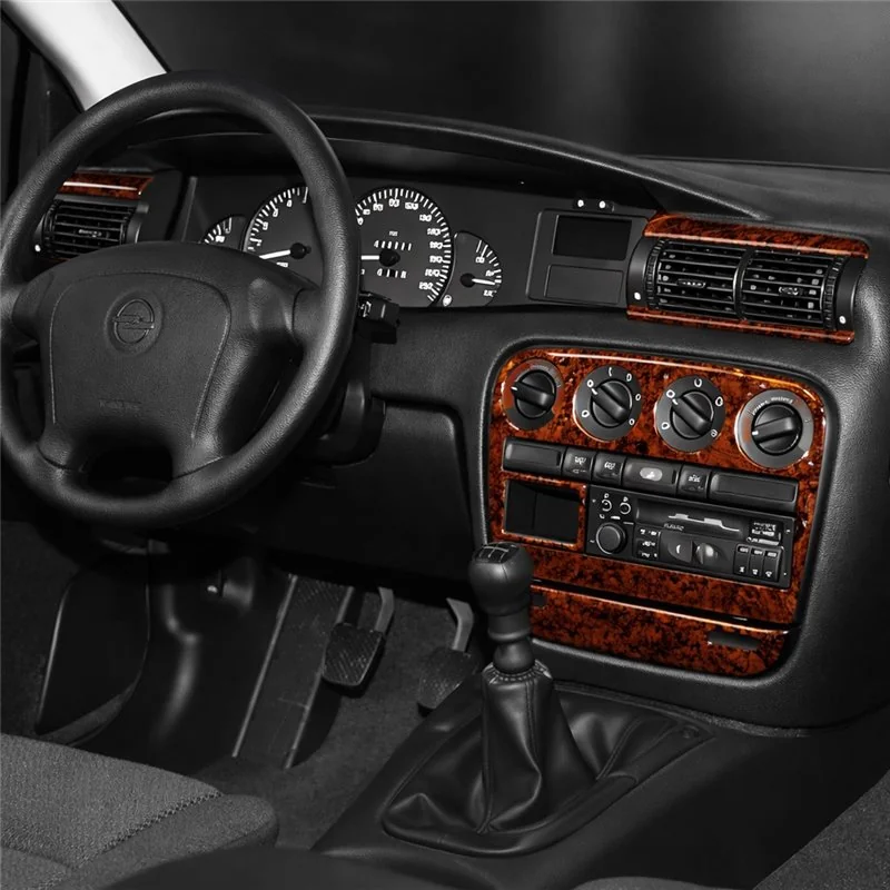 Opel Omega B1 1993-1999 kit rivestimento cruscotto e interni 3D 7 pezzi