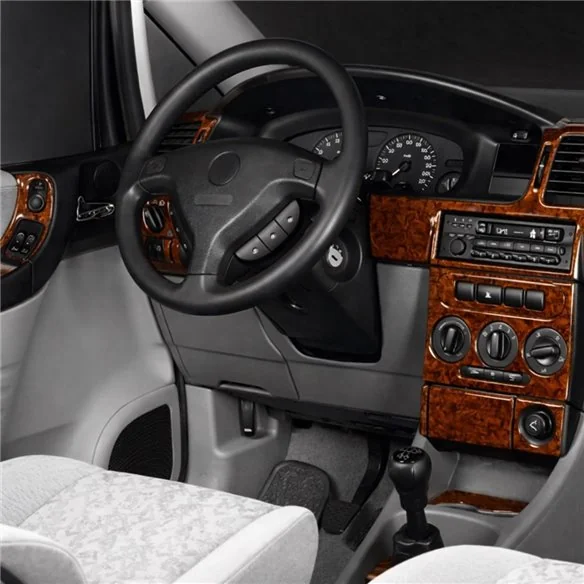 Opel Zafira A 1999-2005 kit rivestimento cruscotto e interni 3D 21 pezzi