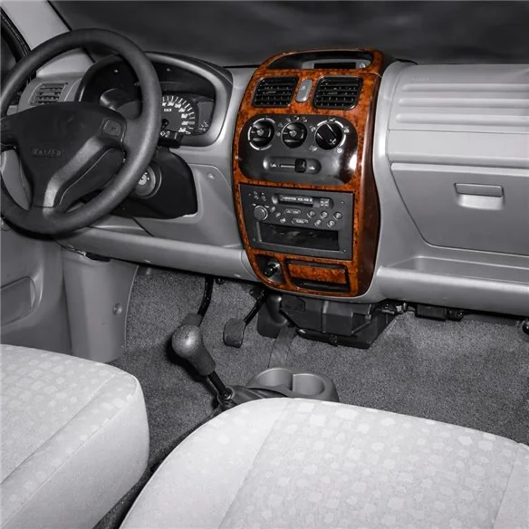 Opel Agila 2000-2003 kit rivestimento cruscotto e interni 3D 3 pezzi
