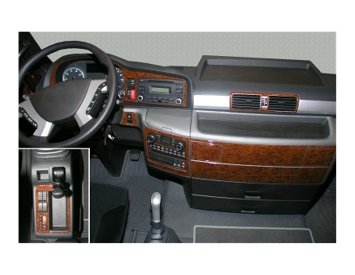 MAN TGX TGS 07.2007 Kit Rivestimento Cruscotto all'interno del veicolo Cruscotti personalizzati 22-Decori