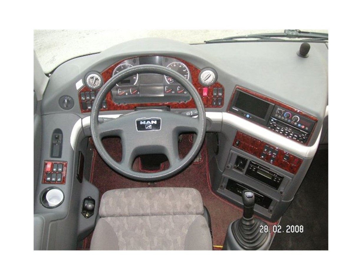 MAN Tourliner 01.2008 Kit Rivestimento Cruscotto all'interno del veicolo Cruscotti personalizzati 30-Decori