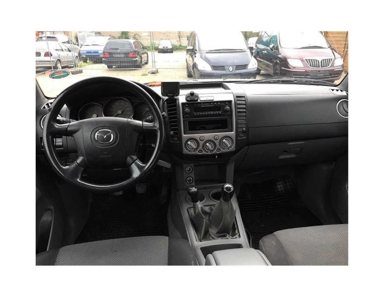 Mazda BT50 Pick-Up Full Set 07.06 - 12.10 Kit Rivestimento Cruscotto all'interno del veicolo Cruscotti personalizzati 23-Decori